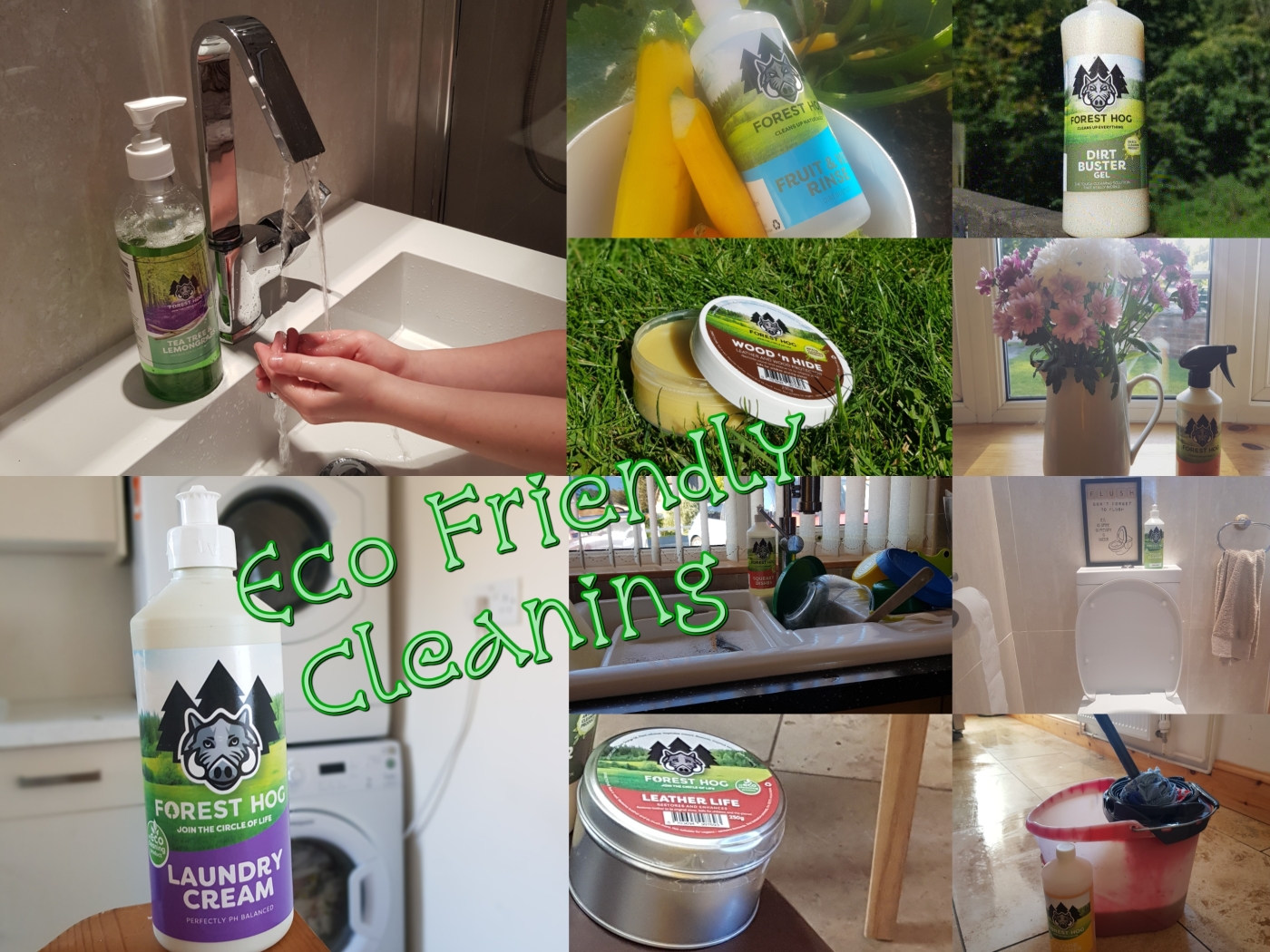 foresthog eco cleaning items